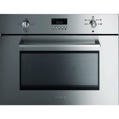 Smeg Cucina Compact SC445MX 45cm Height Built In Microwave Oven in Stainless Steel Smeg Cucina Compact SC445MX 45cm Height Built In Microwave Oven in Stainless Steel